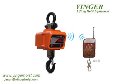 Wireless Crane Scale Battery Power Supply Metal Housings digital hanging weighing scale overhead crane scales
