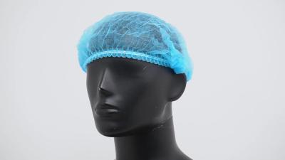 S&J Disposable non woven medical bouffant nurse cap elastic disposable cheap clip caps