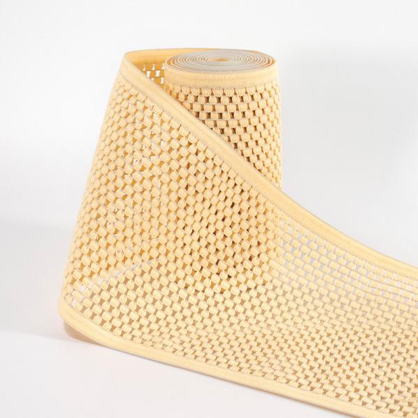 Strong polyester medical elastic strap woven abdominal band with holes for Stomach Muscle Support Band