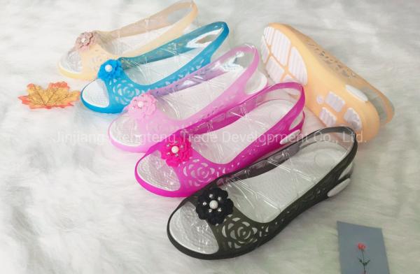 Summer Beach Women Jelly Sandals Lightweight Colorful