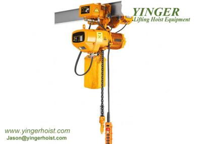 1 Ton - 5 Ton Overhead Electric Hoist Chain Sling Type With Mechanical Load Brake HHBB Electric Hoist Chain Hoist