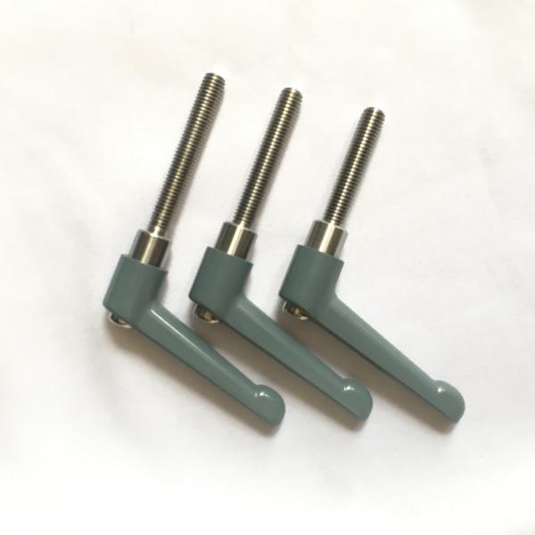 Zinc Aloloy Adjustable Clamp Lever Handles , Industrial Metal Clamping Lever Handle Factory Price