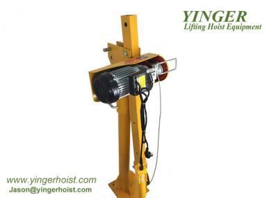YINGER HOIST AC 220V 500kg Hydraulic Pickup Crane 4.2m Length Switch Cable For Crane Hoist hydraulic shop crane