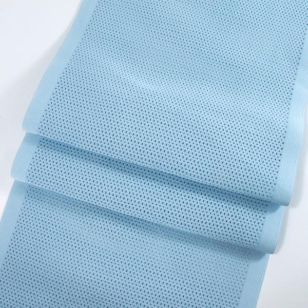 Breathable blue 260cm wide thickened rubber band soft flat medical elastic belt for abdominal belt