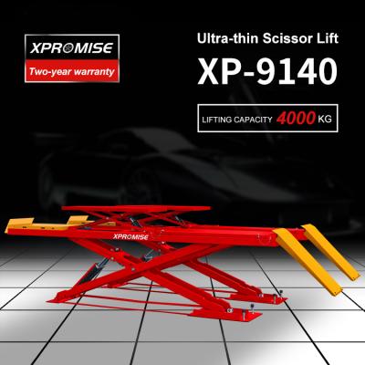 Double Level 4000kg Scissor Lift 50s - 60s Lifting Time For Alignment