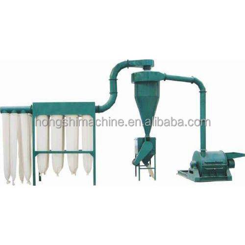 Automatic Wood Powder Making Machine , 30-400kg/h Wood Flour Grinding Mill Machine