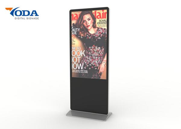 Standing Advertising Indoor Digital Signage TFT Type  IR Touch LCD