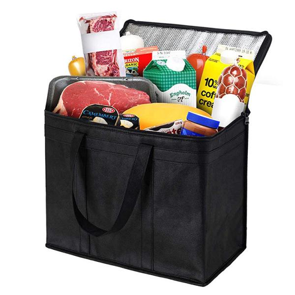 Durable High Quality Popular Design Custom Logo Printed Insulated Thermal Non Woven Bag