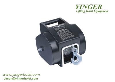 12V DC 5000lbs Portable Electric Winch , Electric Rope Winch 30ft Cable Length