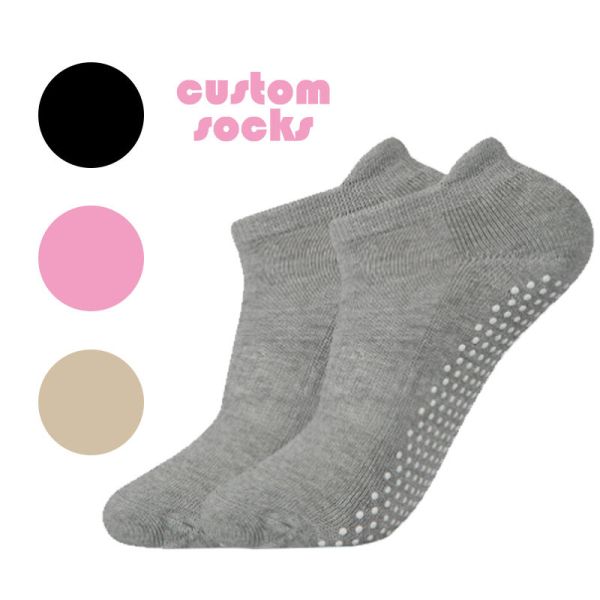 Custom compression anti slip Kids men women ankle socks  white cotton sport socks ankle cute padded funny ankle sock