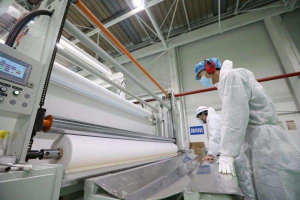 Five Beam 3200mm Ssmms/Smmss Spunmelt PP Non Woven Diaper Making Machine and Spunbond Fabric Machine for diaper