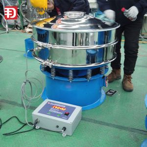 Ultrasonic vibrating screen