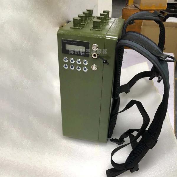 High-power UAV jammer backpack UAV drives away jamming equipment