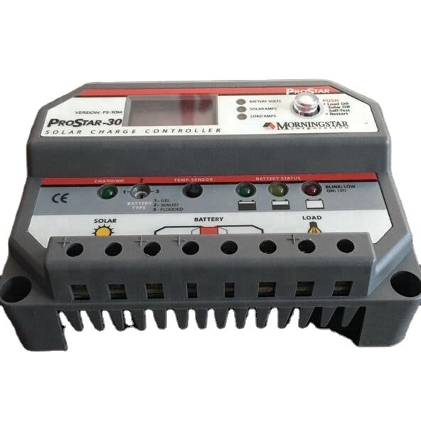 High quality PWM 30A solar charge controller regulator