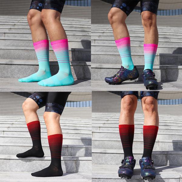 Custom Design Unisex Cycling Socks Men Outdoor Sports Bike Footwear for Road Bike Socks