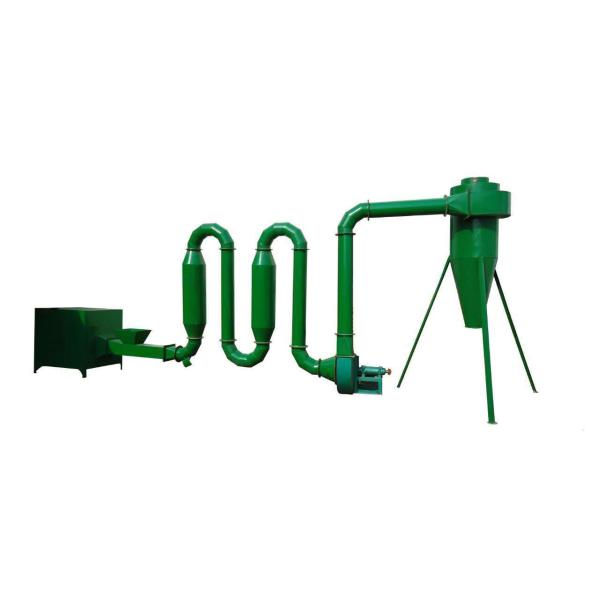 Wood Sawdust Rice Husk Coconut Sheller , 0.8m Gas Flow Drying Machine
