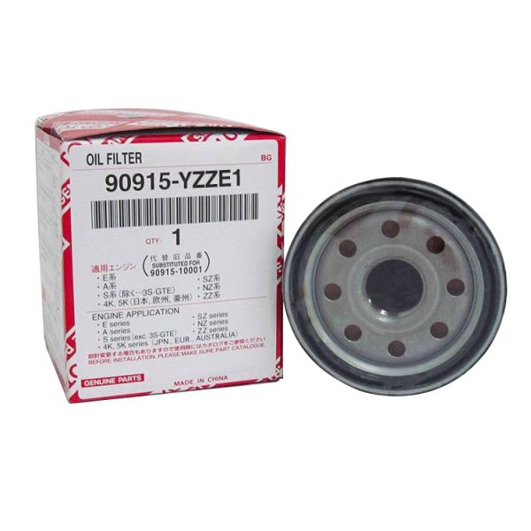China Factory Wholesale Filtro De Aceite 90915-YZZE1 Auto Engine Oil Filter Manufacturer for Japanese Car