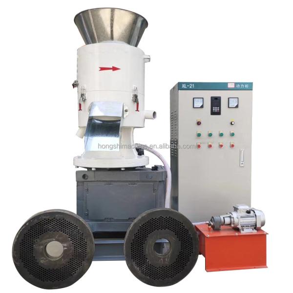 High Quality Straw Pellet Machine / Wood Pellet Mill Rice Husk Wood Sawdust Manufacturing Plant / Biomass Pelletizing Machine