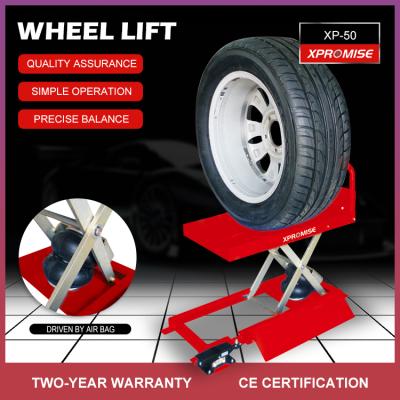 450mm Height Wheel Lifting Equipment / Car Tyre Balancer 8 - 10bar