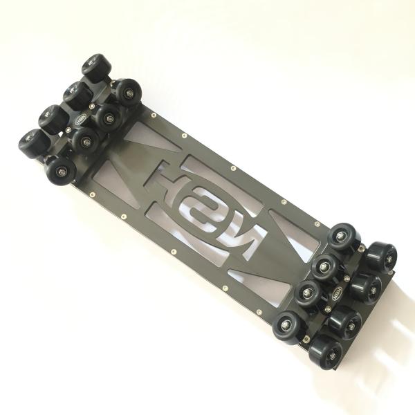 Universal Multi Wheels Track , Film And Tv Jib Camera Crane Dolly