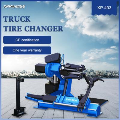 1780 N.m Truck Car Tire Changer Machine 6 - 12 Rpm Motor For Garage