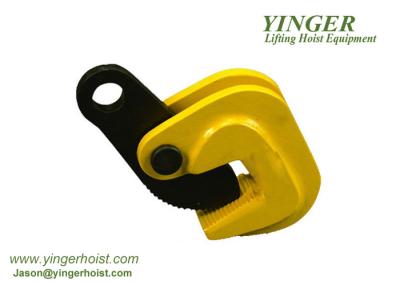High Efficiency Horizontal Plate Lifting Clamps , Plate Clamps For Lifting Stainless Steel Lifting Clamps