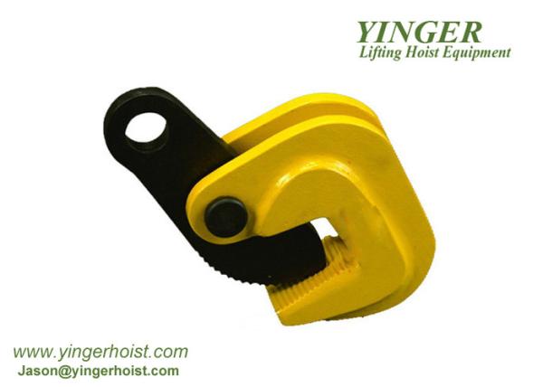 High Efficiency Horizontal Plate Lifting Clamps , Plate Clamps For Lifting Stainless Steel Lifting Clamps