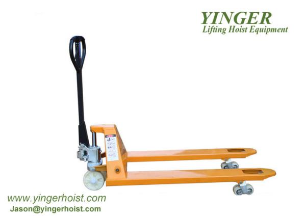 Hydraulic Manual Pallet Truck 200mm Max Lifting Height Durable Cargo Handling Tools
