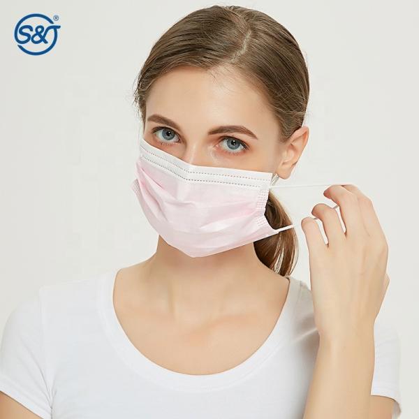 ASTM F2100 Level 3 Ply Disposable Anti Sensitive Secure+ Face Mask Hypoallergenic Medical Mask CE Class II 3 Years 3 Plys