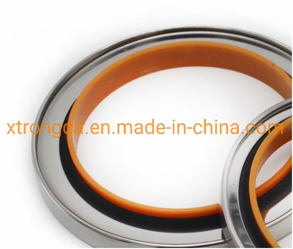 Single Lip Double Lips Seal Stainless Steel PTFE Seal Rotary Oil Seal