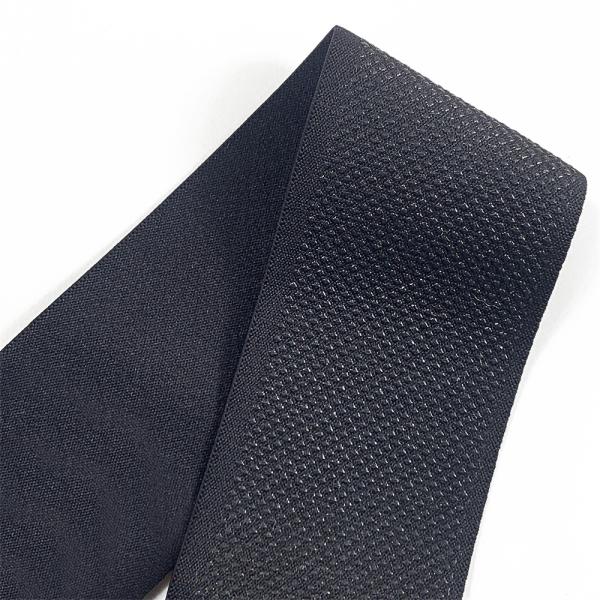Stretchy non slip silicone gripper printed elastic waist band nylon stretch elastic for clothes