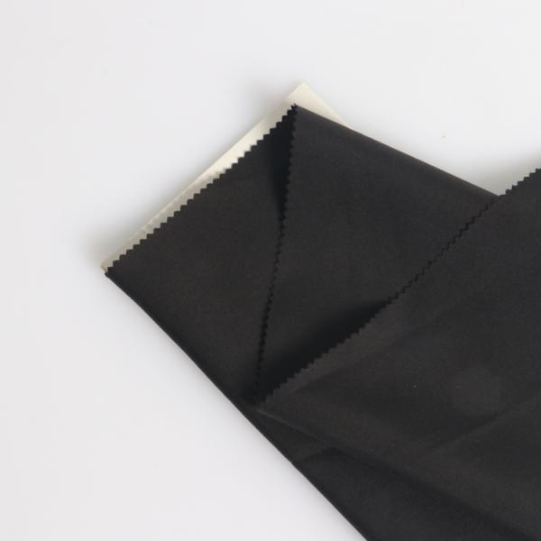 Eco Friendly Recycled 75d Polyester Pongee Material Customized Color For Women