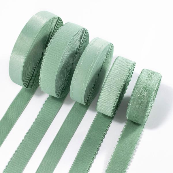 Invisible ear elastic strap non-slip women double shoulder elastic underwear spaghetti elastic strap bra accessories