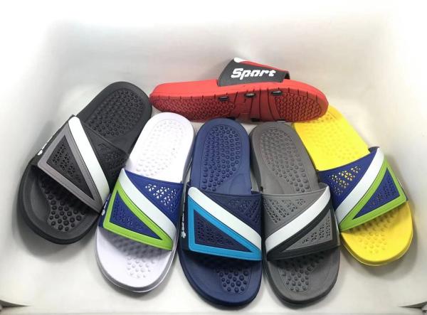 Slides Slippers, Massage Shower Bathroom Slipper, Non-Slip Quick Drying Open Toe Super Soft Thick Sole Sandals, 2020 Latest Technology-Super Soft Home Slippers