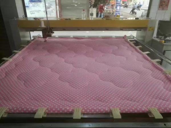 Computerized quilt making equipment high speed duvet sewing machine single needle bedsheet quilting machine