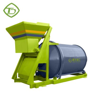 High speed BB fertilizer powder mixing machine static batching granulating fertilizer production line
