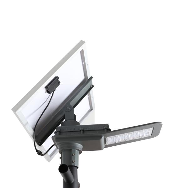 60w Gps Tracker Solar Power Light Outdoor Pathway Lighting Gps Cctv Camera All Black Luminous White
