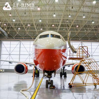 Light Steel Structure Hangar Building Design Space Frame Aircraft Hangar