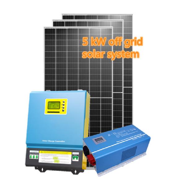 CDS solar China solar systems 48v  10kw off grid complete off grid hybrid solar power system off grid 5kw home solar system