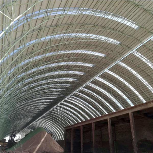 LF Space Frame Structures Steel Roof Coal bunker Storage