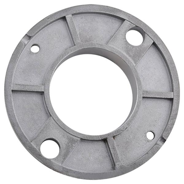 Stair Railing Fittings Stainless steel Tube Base Plate Floor Mounted Handrail Pipe Post Flange