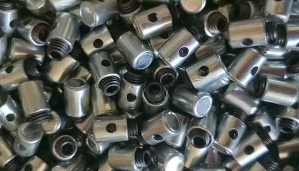 Manufacturer stainless steel brass aluminum profile accessories Stainless Steel Slotted Flange Nuts