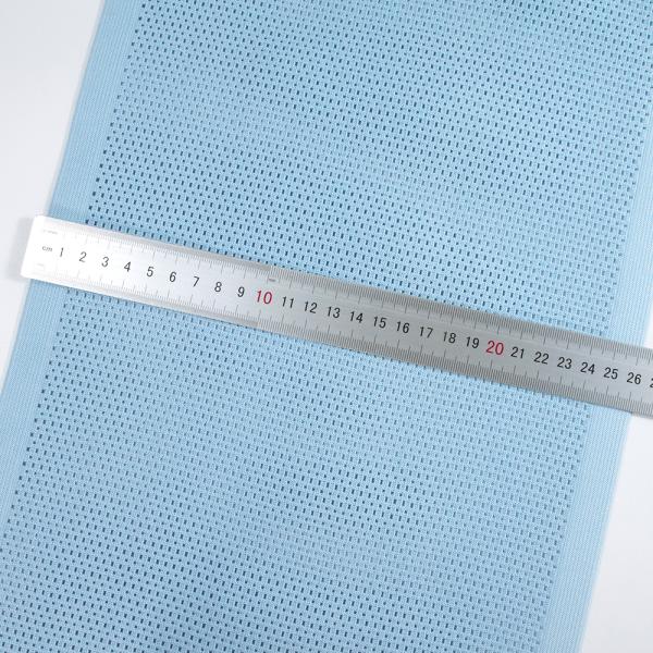 Breathable blue 260cm wide thickened rubber band soft flat medical elastic belt for abdominal belt