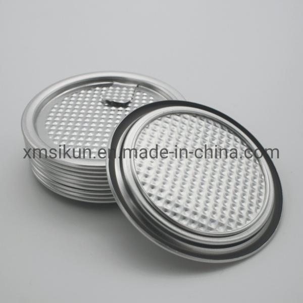ISO9001 206# Easy Peel Aluminum Canning Jar Lids High Quality