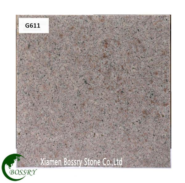 China Popular Pink Granite G611 Pink Granite Tile Countertop Step