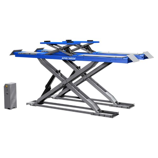 Full Rise Alignment Scissor Lift EN 1493:2010 Automotive Hydraulic Car Lift