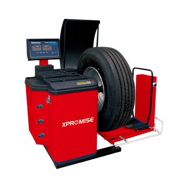 0.55KW - 0.75KW Truck Car Wheel Balancer 110V / 220V / 380V