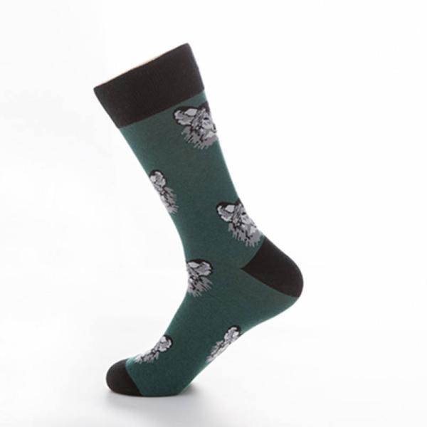 New Design Pet Socks Dogs Nice Men Wholesale Socks Fashion Mid Calf Plus Size Crew Socks