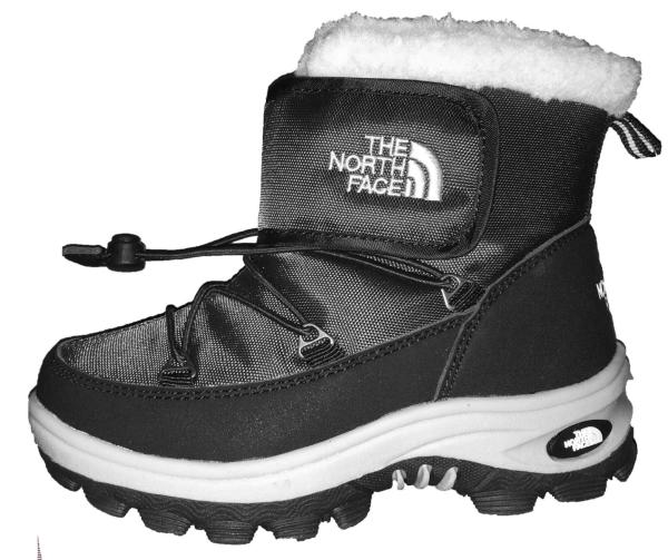 Big Velcro Water Resistant Winter Snow Boots Non Slip Soft