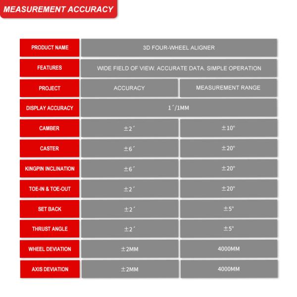 XP-A10 3D Wheel Alignment Garage Equipment With Software System